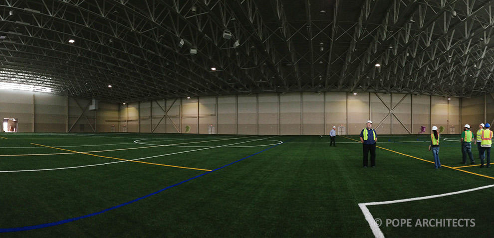 indoor field