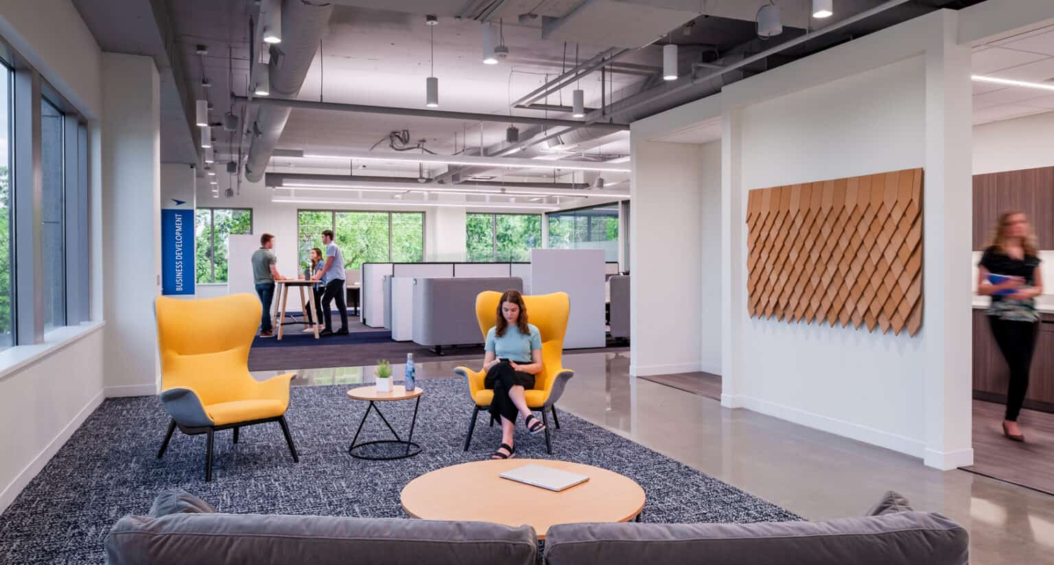 Wings Financial Credit Union Headquarters Renovation Pope Design Group