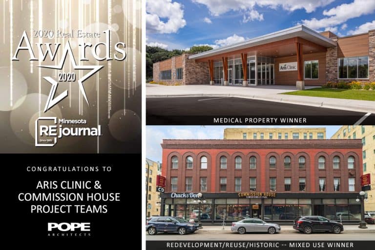 Minnesota Real Estate Journal MN Awards Aris Clinic & Commission House