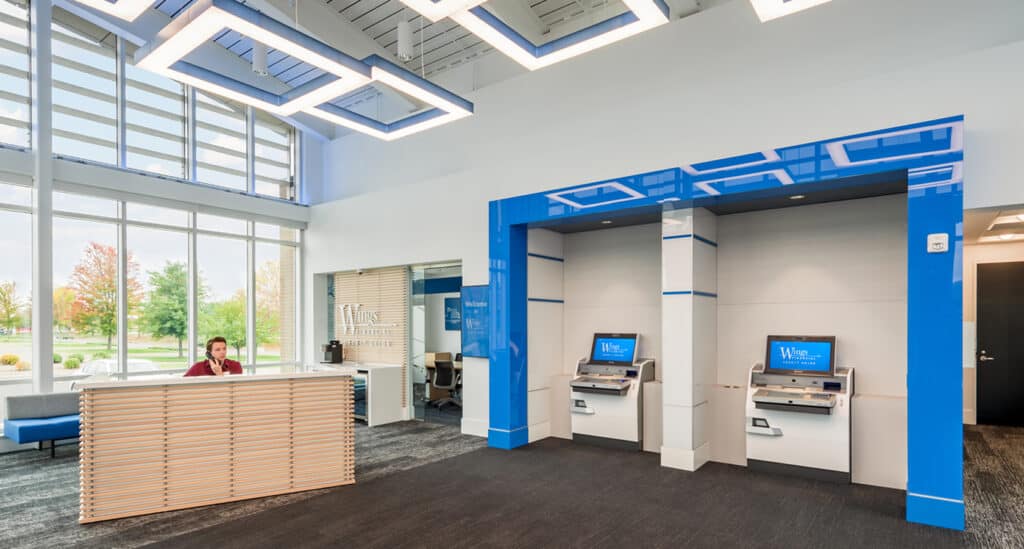 Wings Credit Union Northfield Pope Design Group