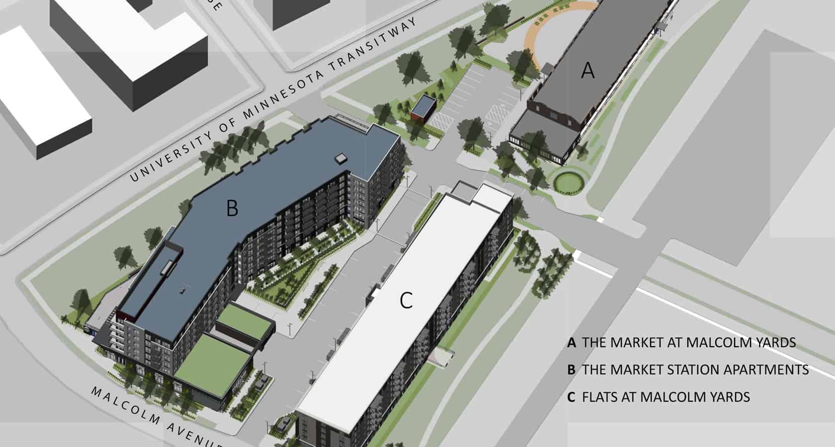 Flats at Malcolm Yards Pope Design Group